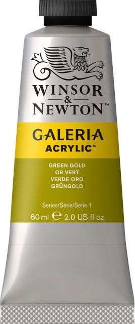 Galeria Acrylic  60mL Tube Green Gold