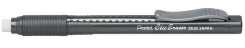 ERASER CLIC/GRIP BLK BAREL