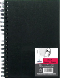 Sketch Book Wire Bound 5X7 80 Sheets