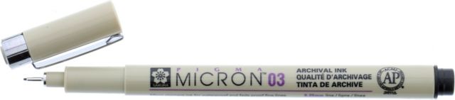 MICRON PEN .35MM BLACK
