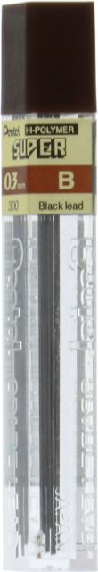 LEAD MECHANICAL PENCIL .3MM B 12-TUBE