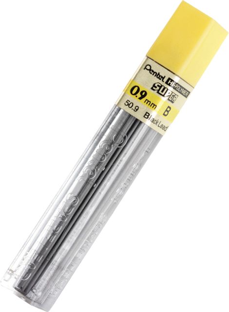 LEAD MECHICAL PENCIL .9MM B 15-TUBE