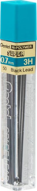 LEAD MECHICAL PENCIL .7MM 3H 12-TUBE