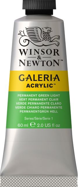 Galeria Acrylic  60mL Tube Permanent Green Light
