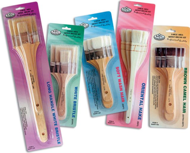 LARGE AREA BRUSH SET 3-PACK BRISTLE